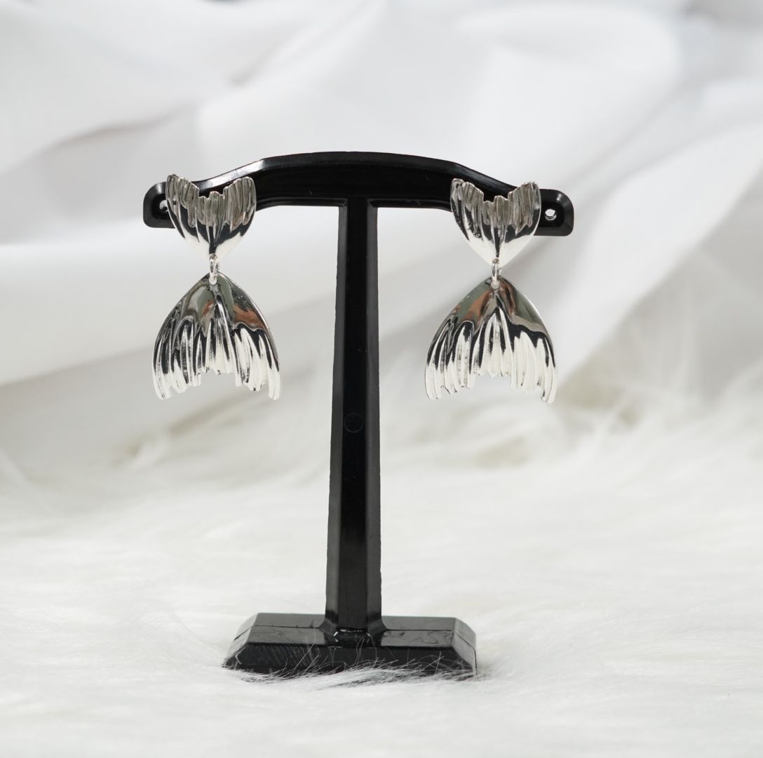 Miniatura 3 de ARETE RODIO TIPO SIRENA PLATEADO